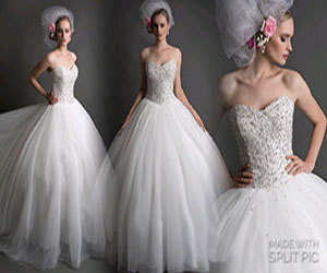 Enchanted bridal shop